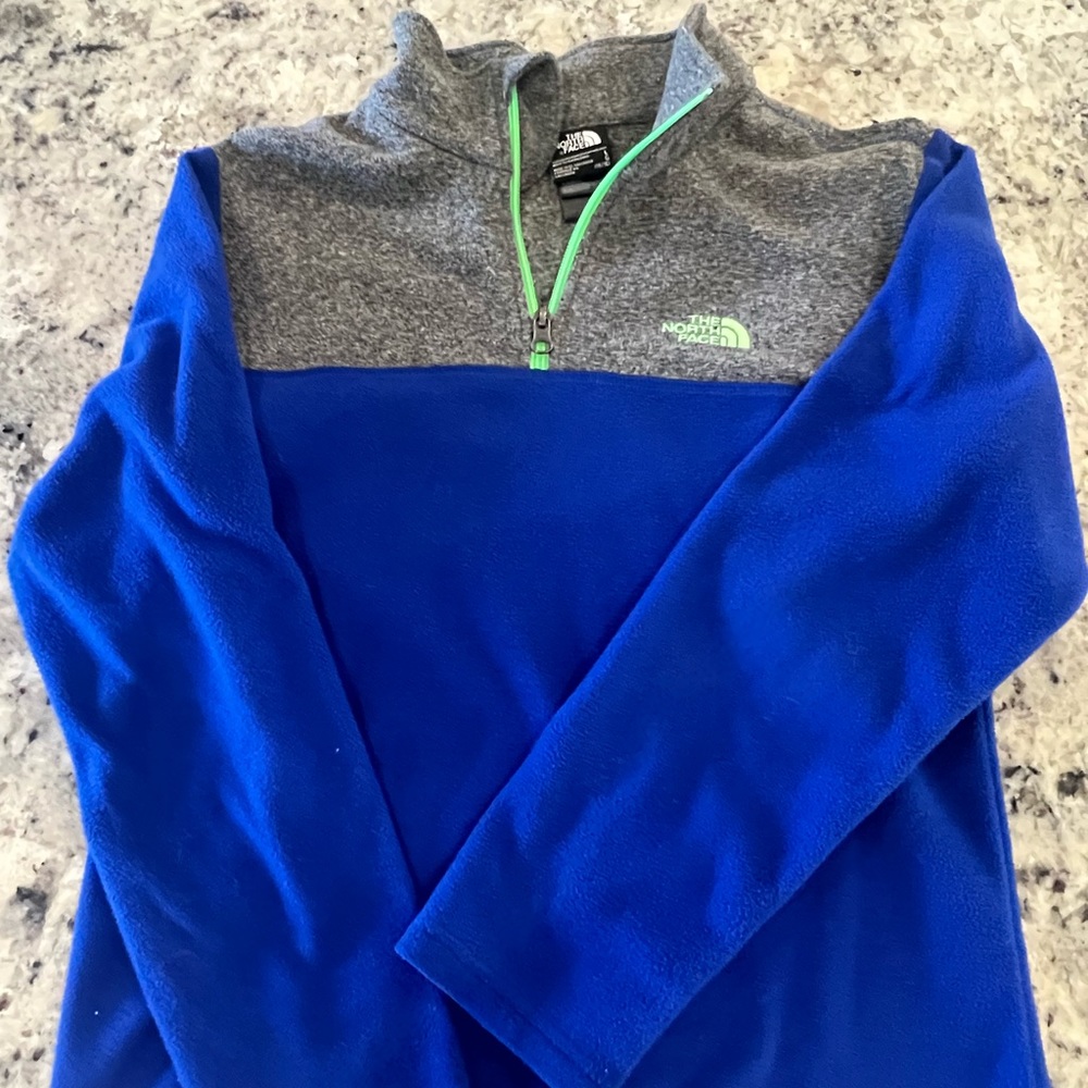 Boys North Face 1/4 zip